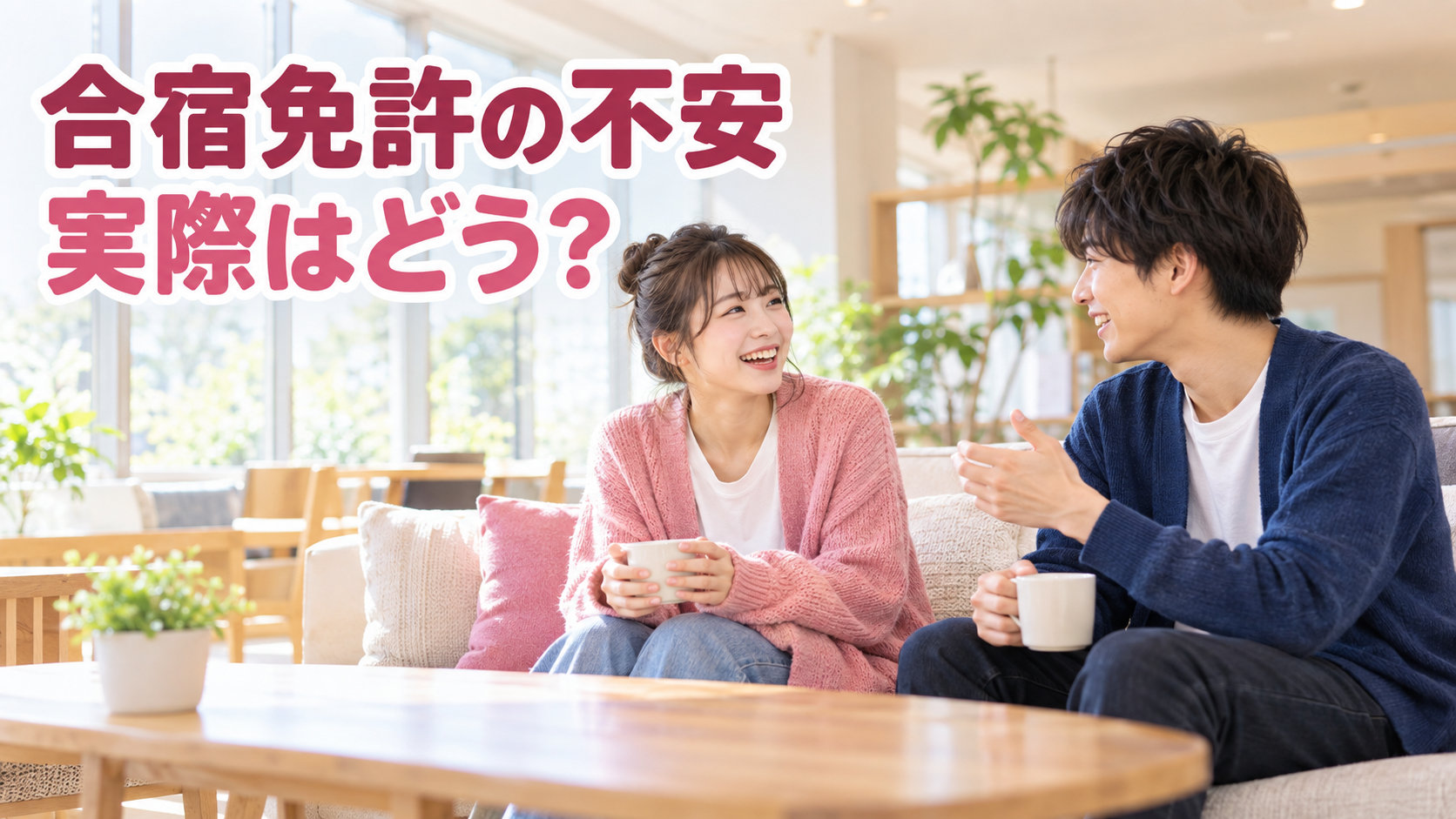 合宿免許が不安なあなたへ